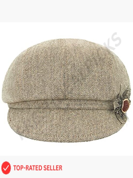 Newsboy Cap Beret Hat Adjustable Lightweight for Women Outdoor Indoor Daily